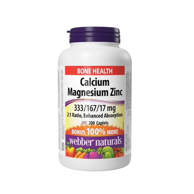تصویر کلسیم منیزیم زینک وبر نچرالز Webber Naturals در فروشگاه سانیکس فیت
