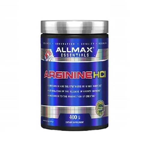 تصویر آرژنین اچ سی ال اسنشیالز آلمکس Allmax Nutrition در فروشگاه سانیکس فیت